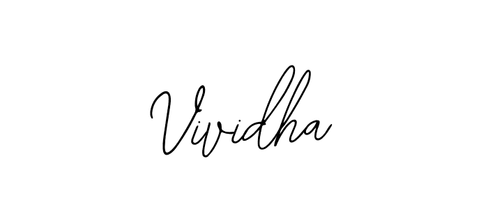 How to make Vividha signature? Bearetta-2O07w is a professional autograph style. Create handwritten signature for Vividha name. Vividha signature style 12 images and pictures png