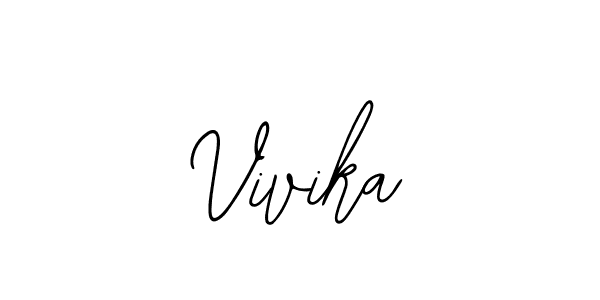 Vivika stylish signature style. Best Handwritten Sign (Bearetta-2O07w) for my name. Handwritten Signature Collection Ideas for my name Vivika. Vivika signature style 12 images and pictures png