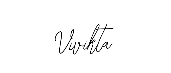 Make a beautiful signature design for name Vivikta. Use this online signature maker to create a handwritten signature for free. Vivikta signature style 12 images and pictures png