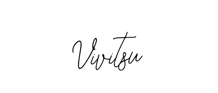 if you are searching for the best signature style for your name Vivitsu. so please give up your signature search. here we have designed multiple signature styles  using Bearetta-2O07w. Vivitsu signature style 12 images and pictures png