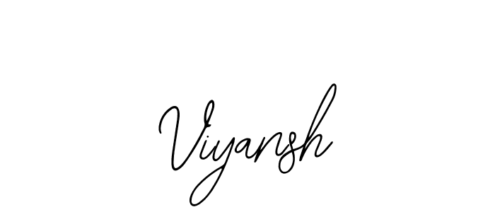 Viyansh stylish signature style. Best Handwritten Sign (Bearetta-2O07w) for my name. Handwritten Signature Collection Ideas for my name Viyansh. Viyansh signature style 12 images and pictures png