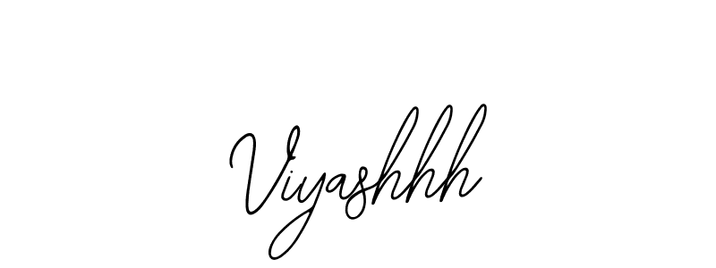 How to make Viyashhh signature? Bearetta-2O07w is a professional autograph style. Create handwritten signature for Viyashhh name. Viyashhh signature style 12 images and pictures png