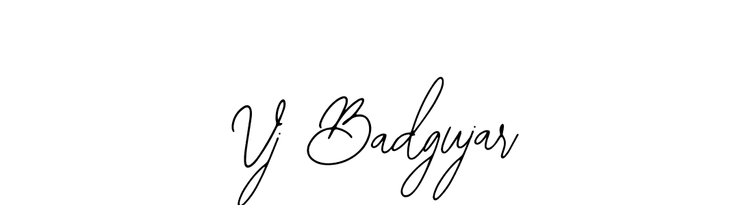 Here are the top 10 professional signature styles for the name Vj Badgujar. These are the best autograph styles you can use for your name. Vj Badgujar signature style 12 images and pictures png