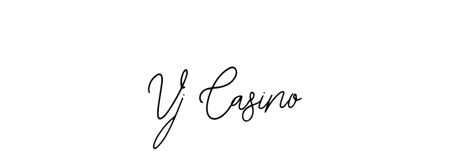 How to Draw Vj Casino signature style? Bearetta-2O07w is a latest design signature styles for name Vj Casino. Vj Casino signature style 12 images and pictures png