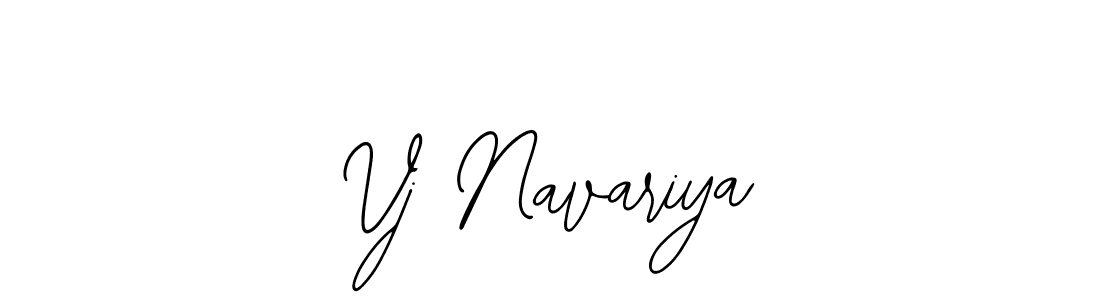 How to make Vj Navariya signature? Bearetta-2O07w is a professional autograph style. Create handwritten signature for Vj Navariya name. Vj Navariya signature style 12 images and pictures png
