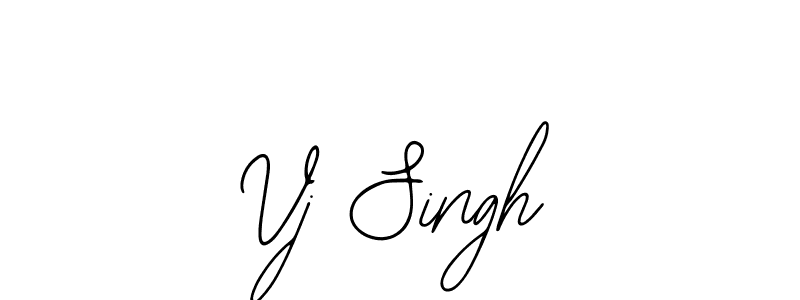 The best way (Bearetta-2O07w) to make a short signature is to pick only two or three words in your name. The name Vj Singh include a total of six letters. For converting this name. Vj Singh signature style 12 images and pictures png