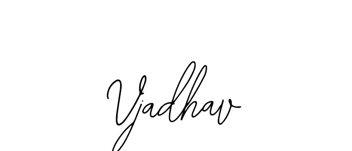 if you are searching for the best signature style for your name Vjadhav. so please give up your signature search. here we have designed multiple signature styles  using Bearetta-2O07w. Vjadhav signature style 12 images and pictures png