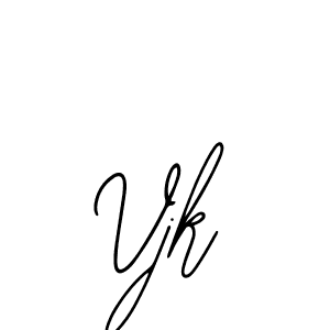 How to make Vjk name signature. Use Bearetta-2O07w style for creating short signs online. This is the latest handwritten sign. Vjk signature style 12 images and pictures png