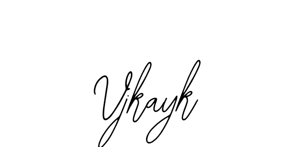 How to make Vjkayk name signature. Use Bearetta-2O07w style for creating short signs online. This is the latest handwritten sign. Vjkayk signature style 12 images and pictures png
