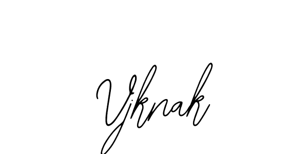 Design your own signature with our free online signature maker. With this signature software, you can create a handwritten (Bearetta-2O07w) signature for name Vjknak. Vjknak signature style 12 images and pictures png