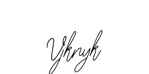 Vjknyk stylish signature style. Best Handwritten Sign (Bearetta-2O07w) for my name. Handwritten Signature Collection Ideas for my name Vjknyk. Vjknyk signature style 12 images and pictures png