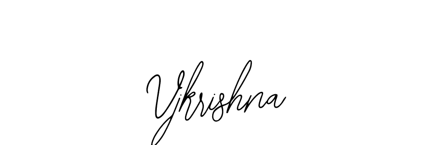 Create a beautiful signature design for name Vjkrishna. With this signature (Bearetta-2O07w) fonts, you can make a handwritten signature for free. Vjkrishna signature style 12 images and pictures png