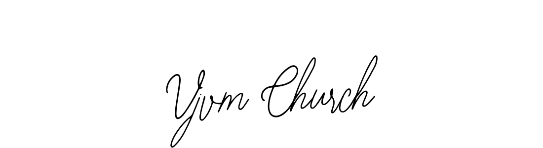 Vjvm Church stylish signature style. Best Handwritten Sign (Bearetta-2O07w) for my name. Handwritten Signature Collection Ideas for my name Vjvm Church. Vjvm Church signature style 12 images and pictures png