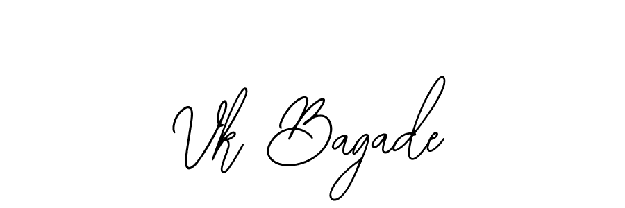 Best and Professional Signature Style for Vk Bagade. Bearetta-2O07w Best Signature Style Collection. Vk Bagade signature style 12 images and pictures png