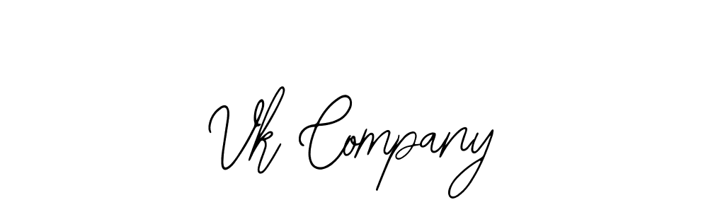 Design your own signature with our free online signature maker. With this signature software, you can create a handwritten (Bearetta-2O07w) signature for name Vk Company. Vk Company signature style 12 images and pictures png