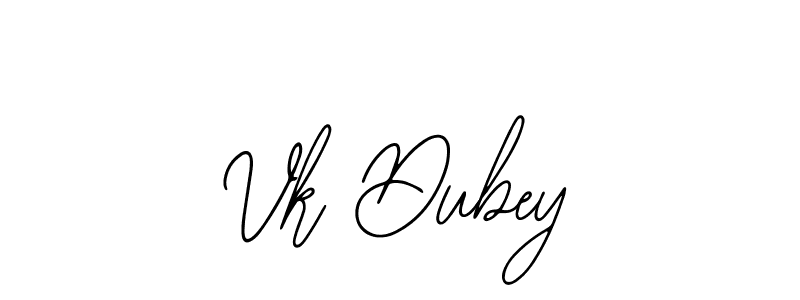 Also You can easily find your signature by using the search form. We will create Vk Dubey name handwritten signature images for you free of cost using Bearetta-2O07w sign style. Vk Dubey signature style 12 images and pictures png