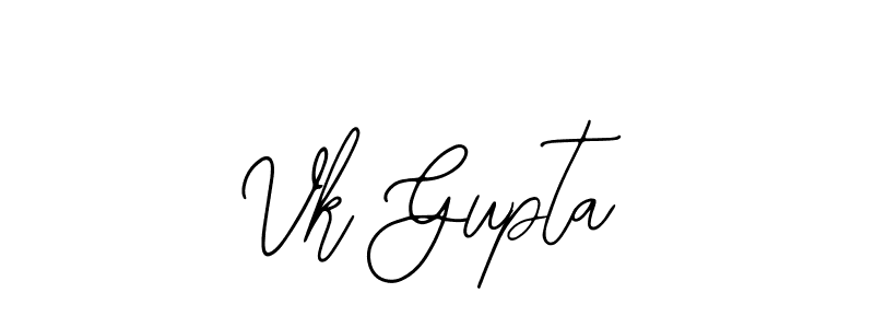 Make a beautiful signature design for name Vk Gupta. Use this online signature maker to create a handwritten signature for free. Vk Gupta signature style 12 images and pictures png