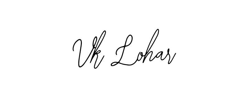 How to make Vk Lohar signature? Bearetta-2O07w is a professional autograph style. Create handwritten signature for Vk Lohar name. Vk Lohar signature style 12 images and pictures png