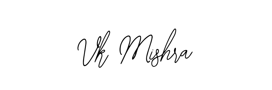 Similarly Bearetta-2O07w is the best handwritten signature design. Signature creator online .You can use it as an online autograph creator for name Vk Mishra. Vk Mishra signature style 12 images and pictures png