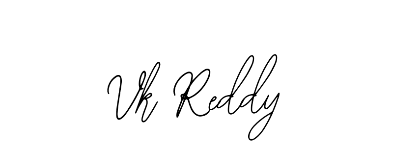 The best way (Bearetta-2O07w) to make a short signature is to pick only two or three words in your name. The name Vk Reddy include a total of six letters. For converting this name. Vk Reddy signature style 12 images and pictures png