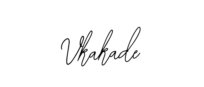 Design your own signature with our free online signature maker. With this signature software, you can create a handwritten (Bearetta-2O07w) signature for name Vkakade. Vkakade signature style 12 images and pictures png