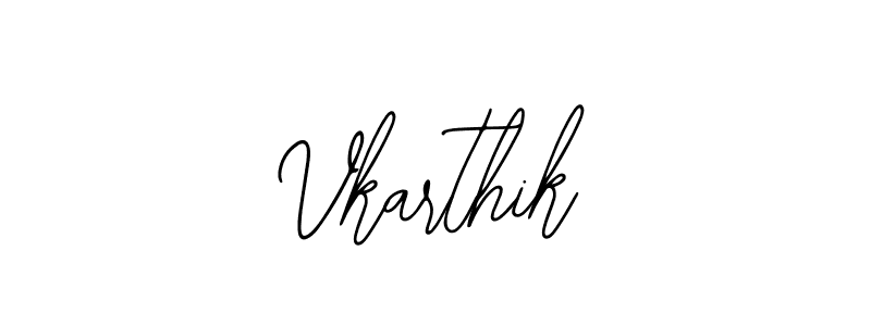 You should practise on your own different ways (Bearetta-2O07w) to write your name (Vkarthik) in signature. don't let someone else do it for you. Vkarthik signature style 12 images and pictures png