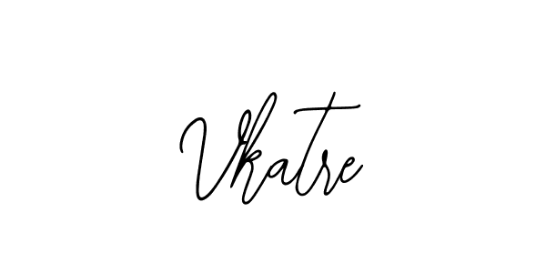 Vkatre stylish signature style. Best Handwritten Sign (Bearetta-2O07w) for my name. Handwritten Signature Collection Ideas for my name Vkatre. Vkatre signature style 12 images and pictures png