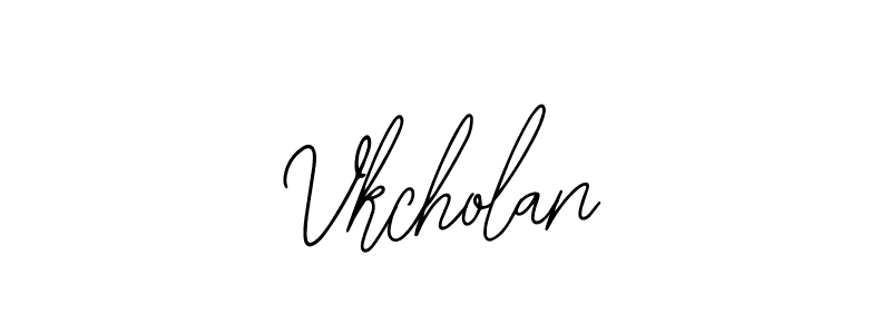 Similarly Bearetta-2O07w is the best handwritten signature design. Signature creator online .You can use it as an online autograph creator for name Vkcholan. Vkcholan signature style 12 images and pictures png