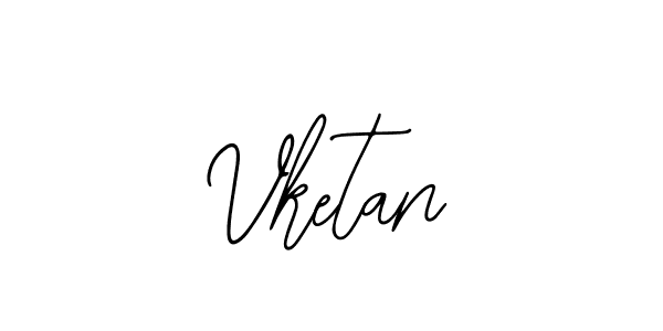 Vketan stylish signature style. Best Handwritten Sign (Bearetta-2O07w) for my name. Handwritten Signature Collection Ideas for my name Vketan. Vketan signature style 12 images and pictures png