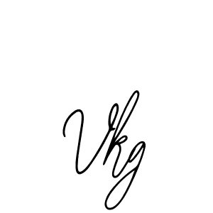 Design your own signature with our free online signature maker. With this signature software, you can create a handwritten (Bearetta-2O07w) signature for name Vkg. Vkg signature style 12 images and pictures png