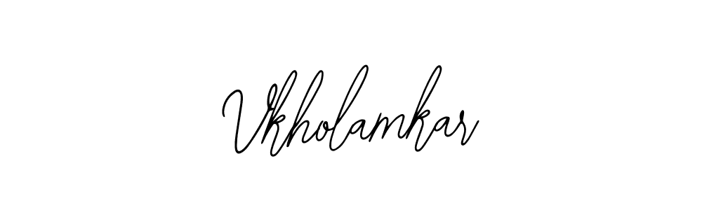 Similarly Bearetta-2O07w is the best handwritten signature design. Signature creator online .You can use it as an online autograph creator for name Vkholamkar. Vkholamkar signature style 12 images and pictures png