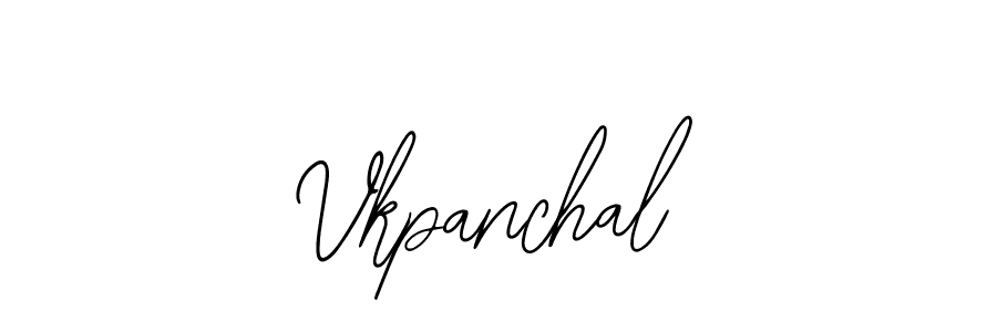 Also You can easily find your signature by using the search form. We will create Vkpanchal name handwritten signature images for you free of cost using Bearetta-2O07w sign style. Vkpanchal signature style 12 images and pictures png