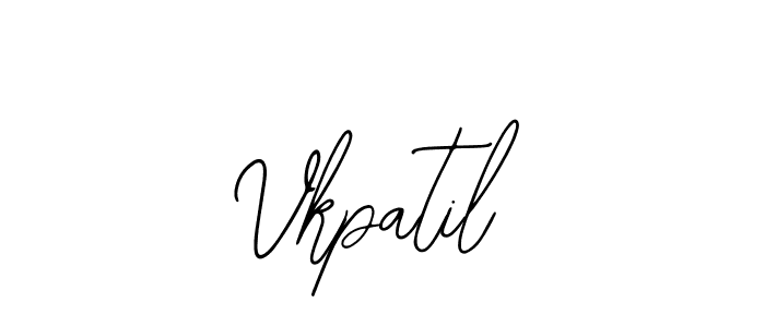 Create a beautiful signature design for name Vkpatil. With this signature (Bearetta-2O07w) fonts, you can make a handwritten signature for free. Vkpatil signature style 12 images and pictures png