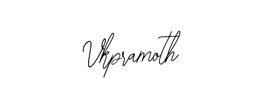 Make a beautiful signature design for name Vkpramoth. With this signature (Bearetta-2O07w) style, you can create a handwritten signature for free. Vkpramoth signature style 12 images and pictures png