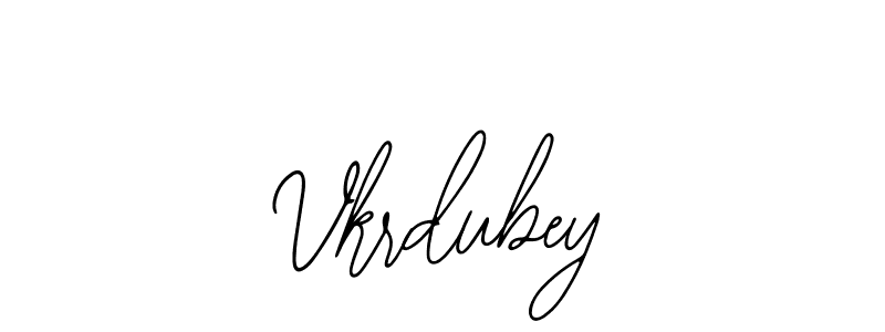 if you are searching for the best signature style for your name Vkrdubey. so please give up your signature search. here we have designed multiple signature styles  using Bearetta-2O07w. Vkrdubey signature style 12 images and pictures png