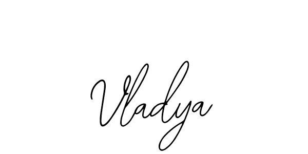 if you are searching for the best signature style for your name Vladya. so please give up your signature search. here we have designed multiple signature styles  using Bearetta-2O07w. Vladya signature style 12 images and pictures png