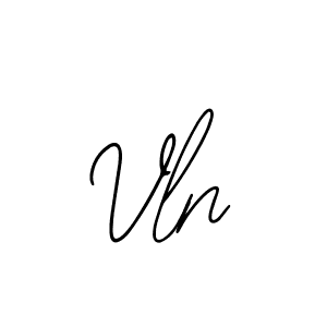Use a signature maker to create a handwritten signature online. With this signature software, you can design (Bearetta-2O07w) your own signature for name Vln. Vln signature style 12 images and pictures png