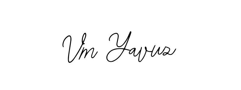 The best way (Bearetta-2O07w) to make a short signature is to pick only two or three words in your name. The name Vm Yavuz include a total of six letters. For converting this name. Vm Yavuz signature style 12 images and pictures png