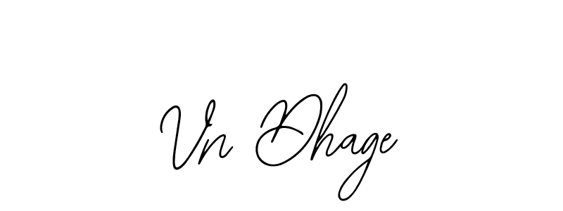 Once you've used our free online signature maker to create your best signature Bearetta-2O07w style, it's time to enjoy all of the benefits that Vn Dhage name signing documents. Vn Dhage signature style 12 images and pictures png