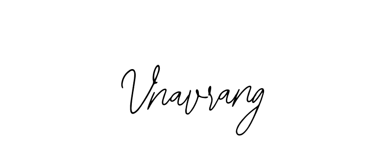 Make a beautiful signature design for name Vnavrang. With this signature (Bearetta-2O07w) style, you can create a handwritten signature for free. Vnavrang signature style 12 images and pictures png