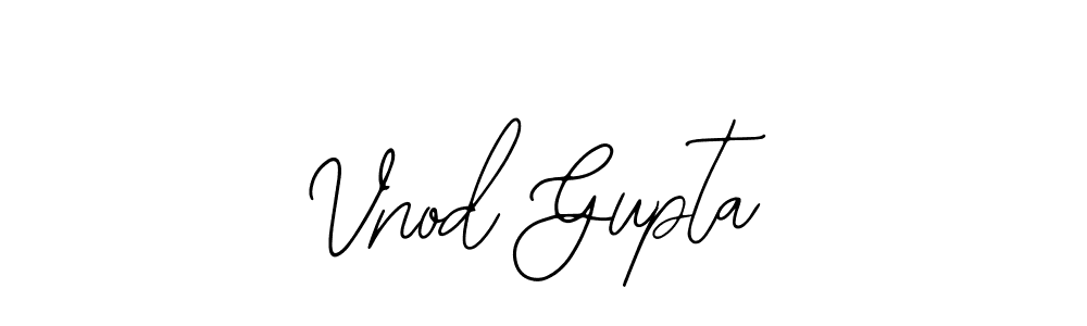 Also You can easily find your signature by using the search form. We will create Vnod Gupta name handwritten signature images for you free of cost using Bearetta-2O07w sign style. Vnod Gupta signature style 12 images and pictures png