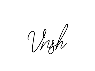 Make a beautiful signature design for name Vnsh. With this signature (Bearetta-2O07w) style, you can create a handwritten signature for free. Vnsh signature style 12 images and pictures png