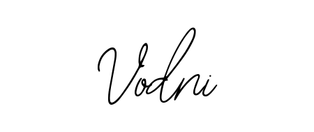 How to make Vodni name signature. Use Bearetta-2O07w style for creating short signs online. This is the latest handwritten sign. Vodni signature style 12 images and pictures png