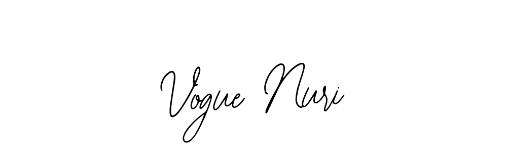 Also You can easily find your signature by using the search form. We will create Vogue Nuri name handwritten signature images for you free of cost using Bearetta-2O07w sign style. Vogue Nuri signature style 12 images and pictures png