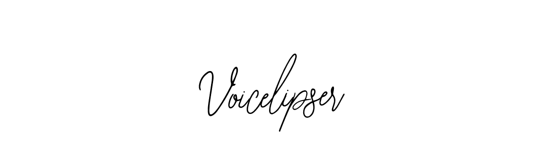 Use a signature maker to create a handwritten signature online. With this signature software, you can design (Bearetta-2O07w) your own signature for name Voicelipser. Voicelipser signature style 12 images and pictures png