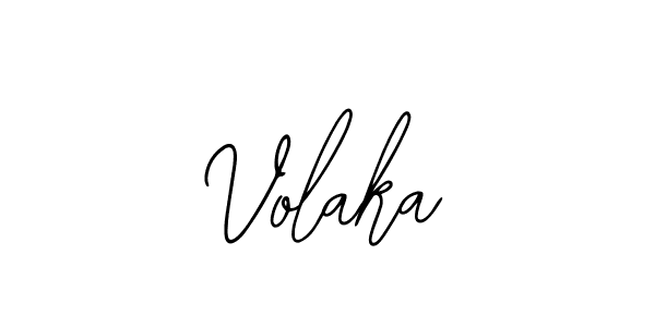 You should practise on your own different ways (Bearetta-2O07w) to write your name (Volaka) in signature. don't let someone else do it for you. Volaka signature style 12 images and pictures png