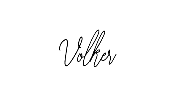 Volker stylish signature style. Best Handwritten Sign (Bearetta-2O07w) for my name. Handwritten Signature Collection Ideas for my name Volker. Volker signature style 12 images and pictures png