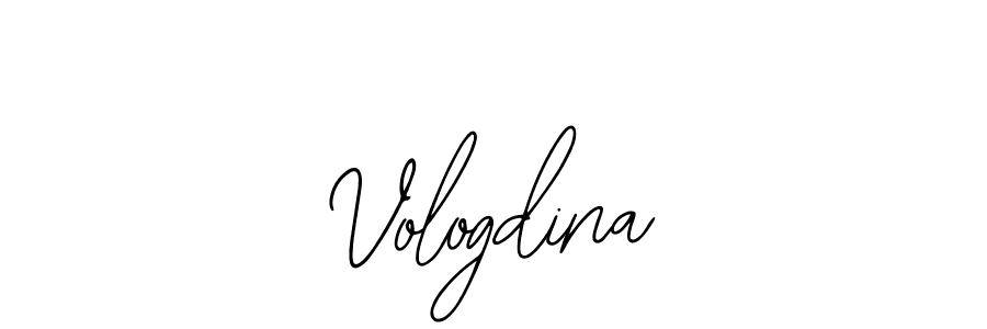 How to make Vologdina signature? Bearetta-2O07w is a professional autograph style. Create handwritten signature for Vologdina name. Vologdina signature style 12 images and pictures png