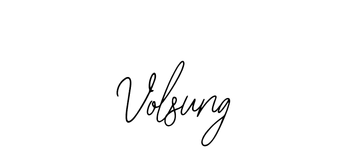 Use a signature maker to create a handwritten signature online. With this signature software, you can design (Bearetta-2O07w) your own signature for name Volsung. Volsung signature style 12 images and pictures png