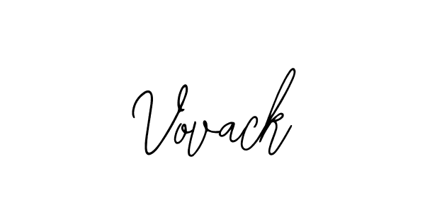 Use a signature maker to create a handwritten signature online. With this signature software, you can design (Bearetta-2O07w) your own signature for name Vovack. Vovack signature style 12 images and pictures png